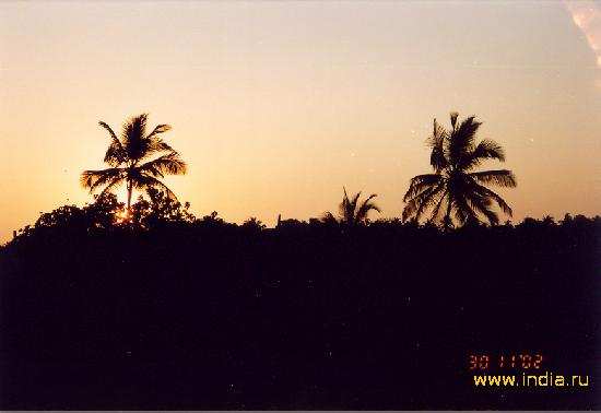 Sunrise in Goa 