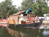 Houseboat. Kerala.
