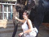 Я со слоником в Хампи