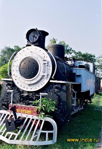 Музей паровозов и железных дорог в Дели 