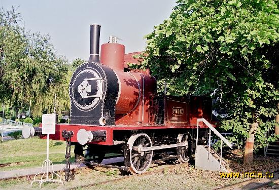 Музей паровозов и железных дорог в Дели 