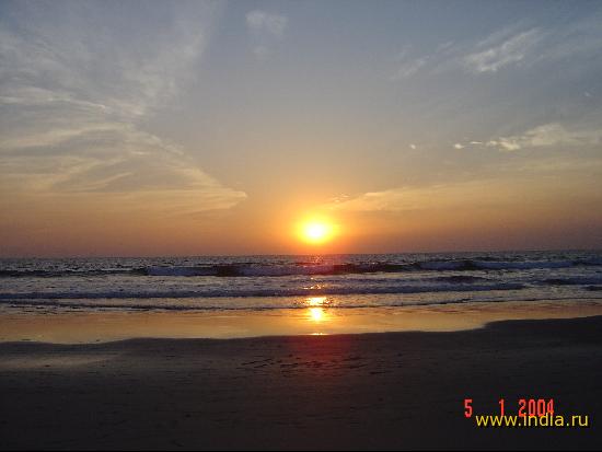Sunset, Mandrem Beach, Goa 