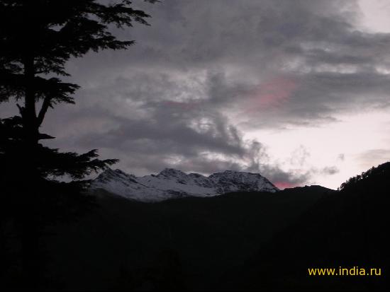 Ночное небо в Гималаях 