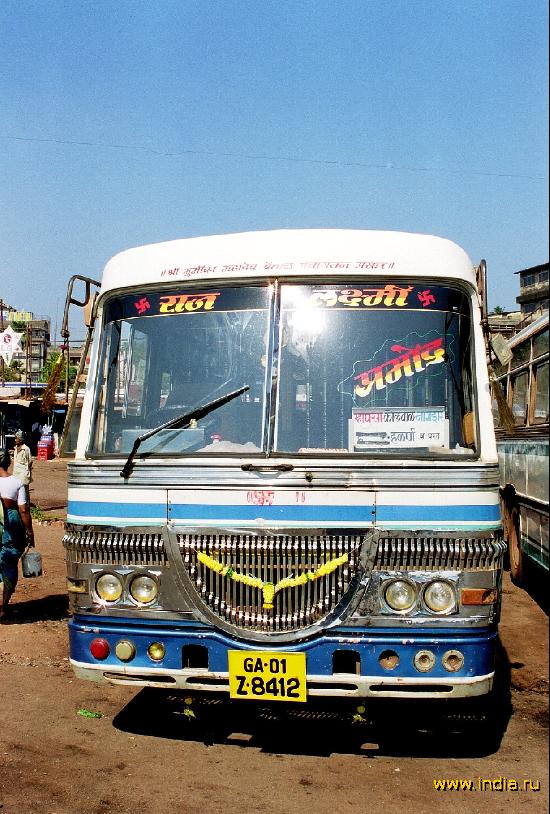 Индийский автобус 