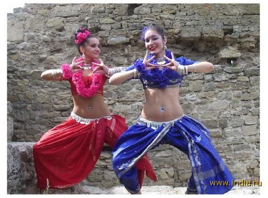 Народный, южноиндийский танец 