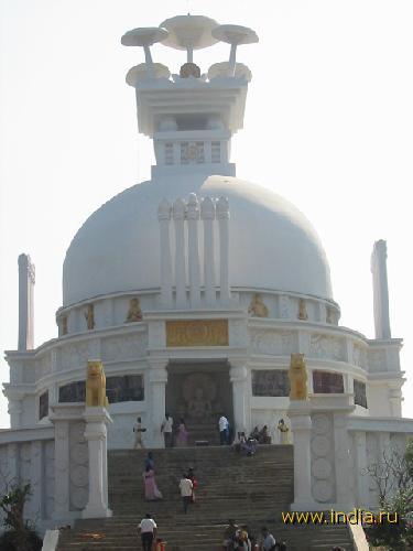 Храм Будды в Бхуванешваре 