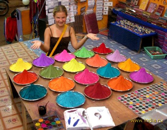 Индийские краски:) 