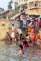 Варанаси (Varanasi), омовение в Ганге на рассвете