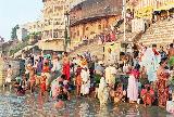 Варанаси (Varanasi), купание в Ганге на рассвете